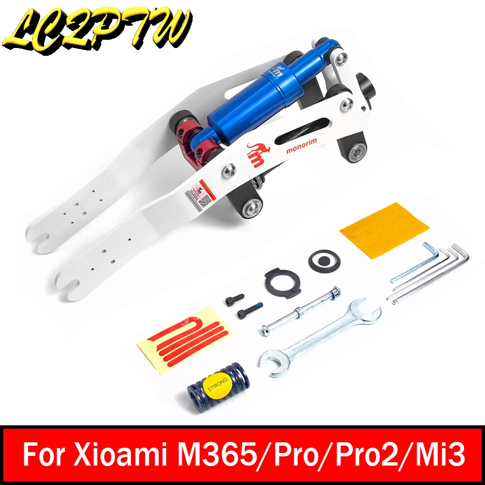 

Monorim M1V4.0 Front Suspension for Xiaomi M365/1S/Pro/Pro2/Mi3 Electric Scooter Kickscooter Front Tube Shock Absorption Parts