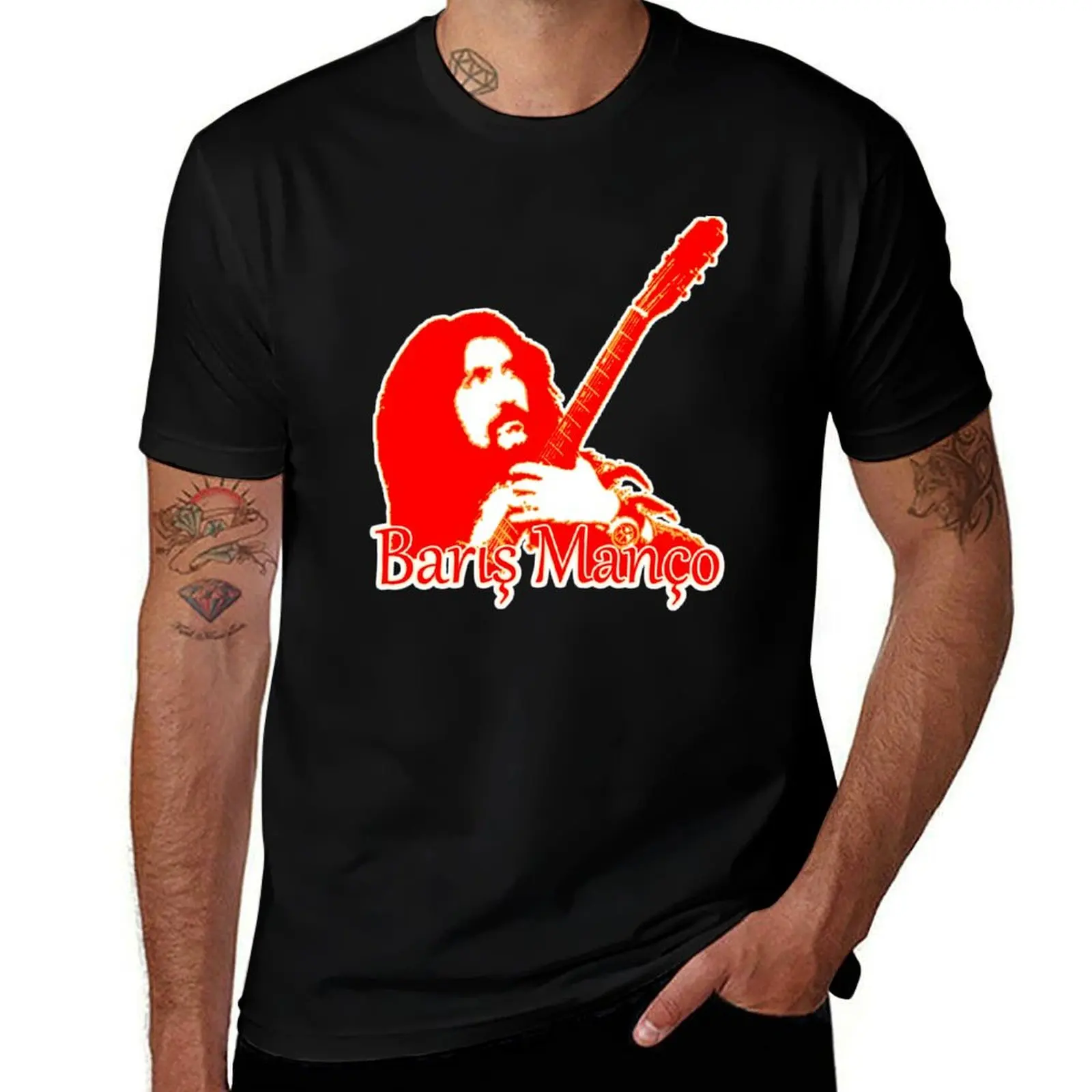 

HD. Bar Mano Turkish Rock King T-Shirt cotton t shirts man 100% T-Shirt