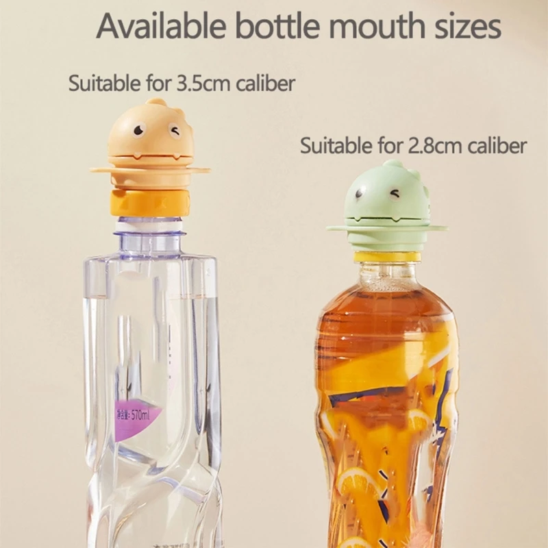 

Baby Straw Water Bottle Cap with Straw Portable Bottle Cover Cap Sip Straw Lid Spillproof Bottle Adapter for Toddlers