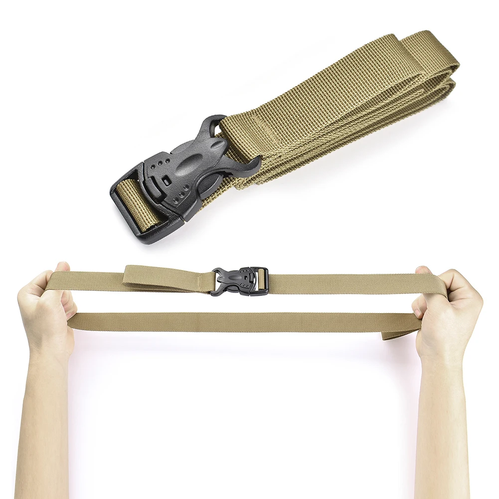 Durable Portable Adjustable Outdoor Camping Cargo Storage Fixing Belt Convenient Practical Tour Baggage Tied Strap