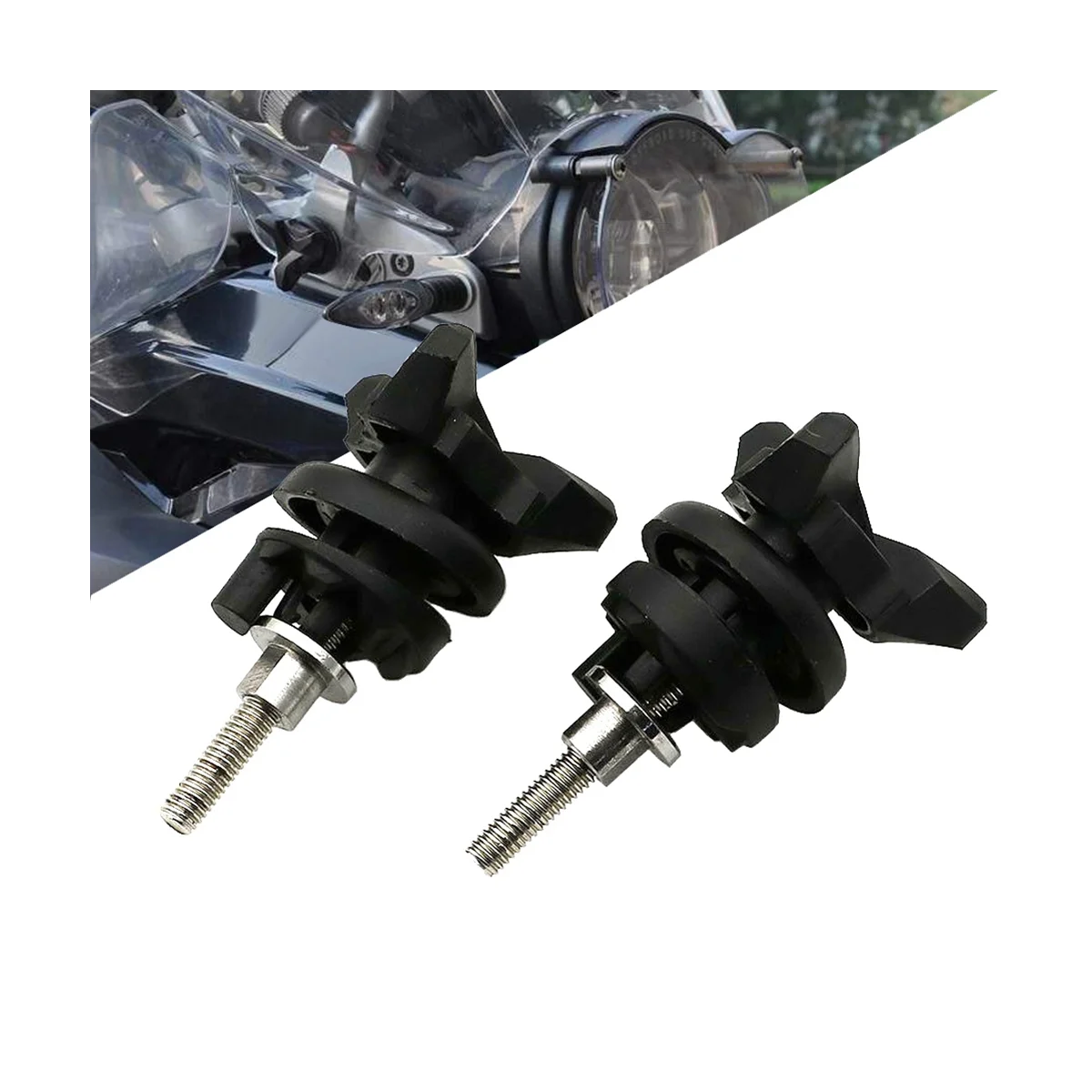 Windshield Lock Adjustment Screw WindScreen Mount Clip Clamp Bolt for BMW R1200GS ADV R 1200 GS 2004-2016