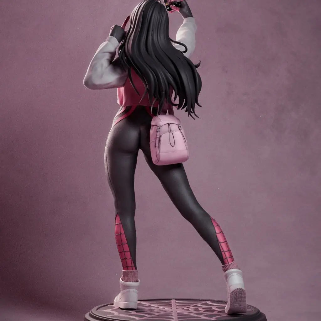 10/12/15/18/21/24cm Spider Silk Maiden High-precision Resin GK Unpainted Garage Kit Printed Model DIY Coloring Self-assembly
