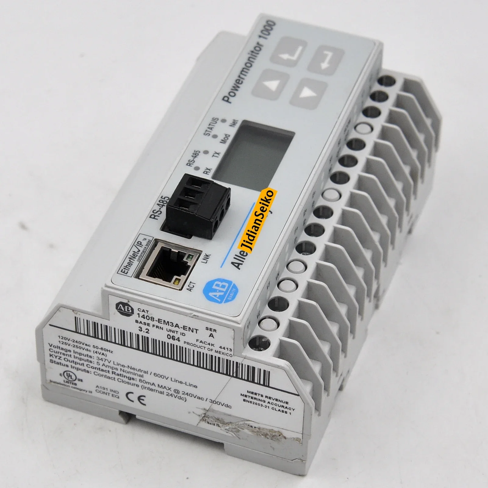 1408-EM3A-ENT Energy Management Module Used