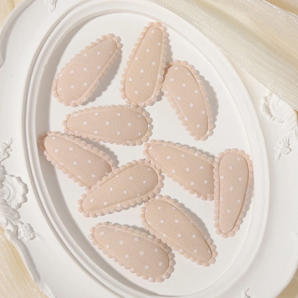 10 Stück Mini Stoff-Wassertropfen-Haarspangen für Kinder, Babys und Mädchen, Tägliche Party-Dekoration, Haarclips, Mädchen-Haaraccessoires, Geschenke – Detail 20