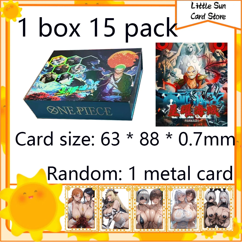 Groothandel Full Range One Piece Kaarten BoxBooster Pack Anime Luffy Zoro NamiChopper TCG Game Collectibles Card Gift