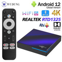 Ugoos SK2 Smart Set Top Box 4G 32G Android Smart TV Box Realtek RTD1325 100M LAN Wifi6 HDMI2.1 AV1 BT5.2 Google TV Media Player