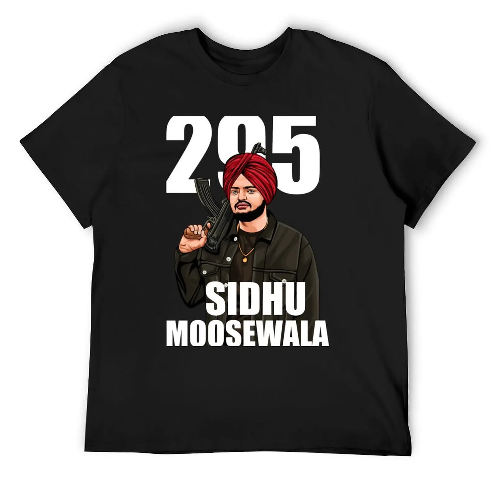 

Sidhu Moosewala T-Shirt tops quick-drying man clothes mens cotton t shirts