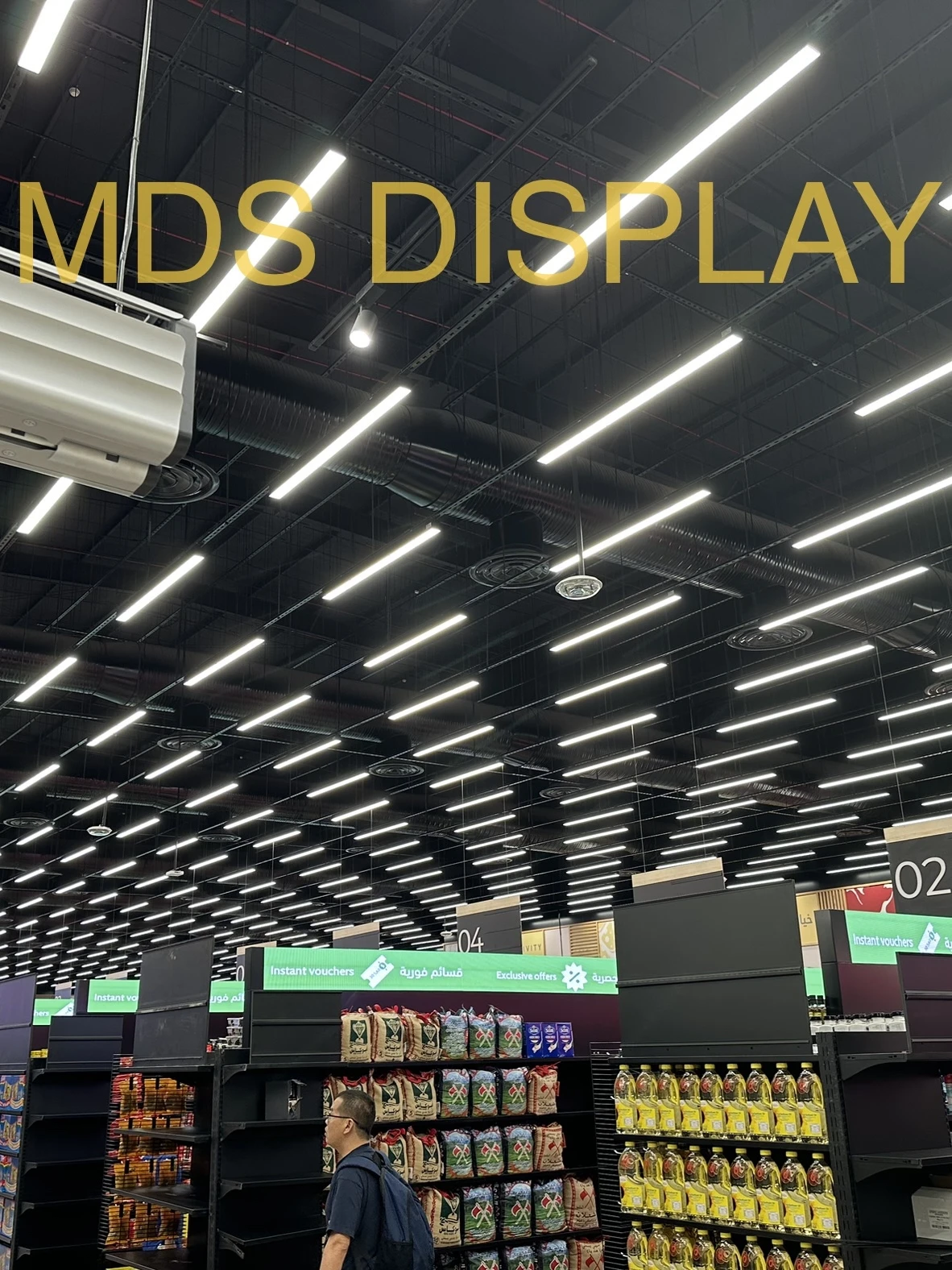 

Best Selling 1.8 900*180mm Supermarket Led Strip New Technology Digital Screen Smart Tv Supermarket Led Strip Led Shelf Display