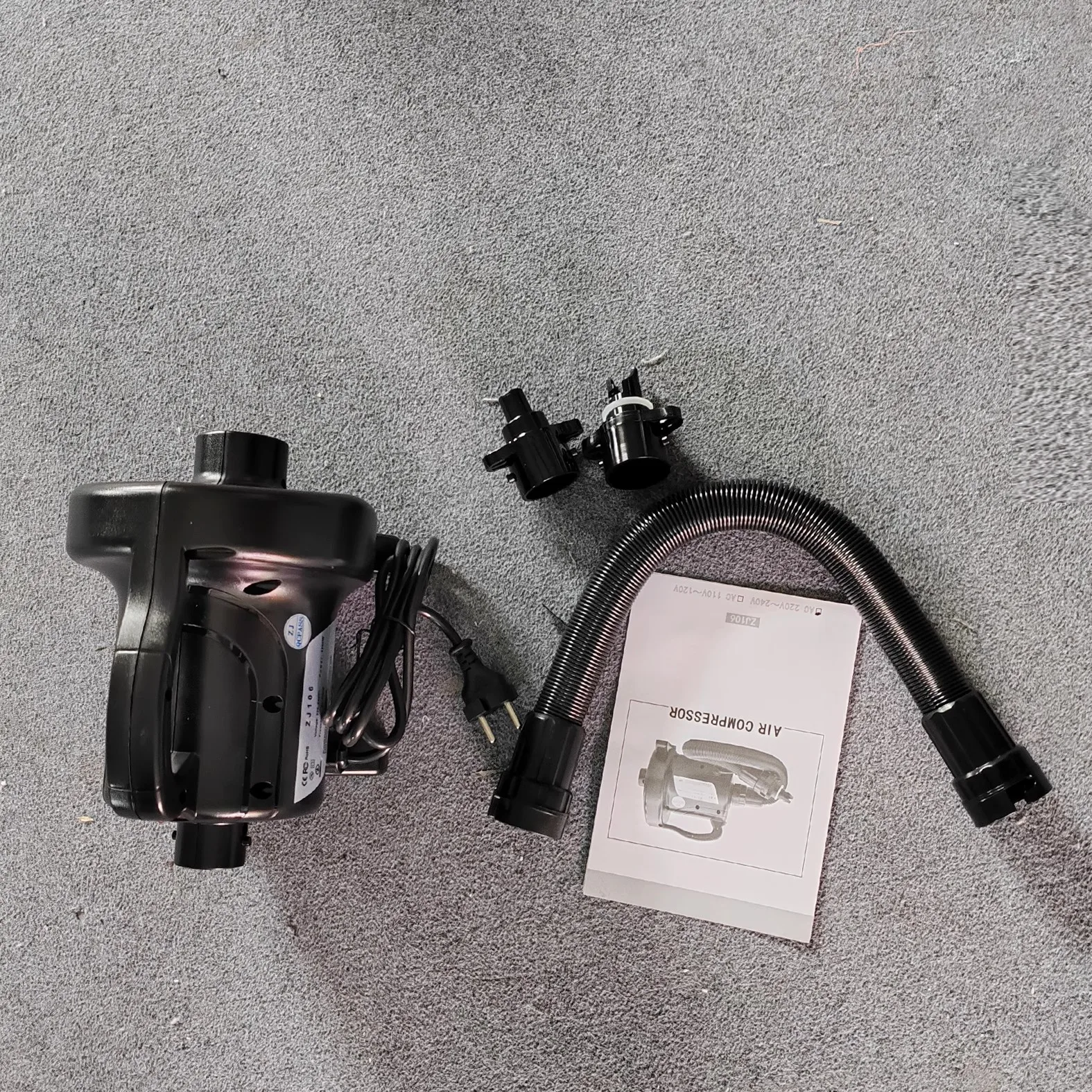 ZJ106 1200W Powerful High-powerhot Selling Marine High Pressure Inflatable Tent Inflatable Boat Inflatable Boat Pump 220V