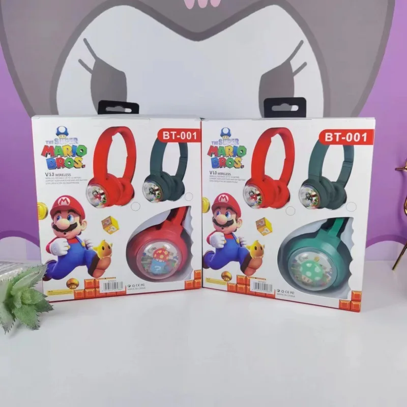 Miniso Sanrio headphones cartoon headset super long standby battery life stereo music Bluetooth headset