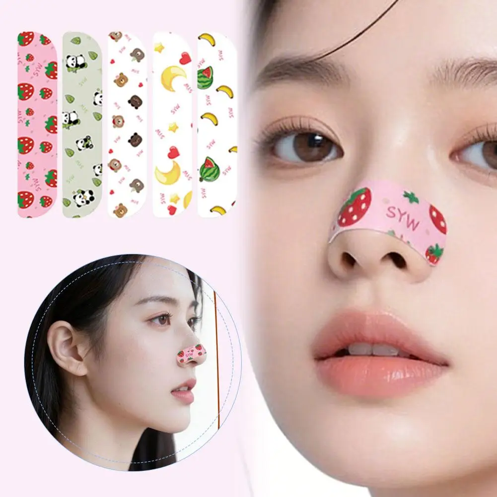 Corrective Plastic Nasal Strip, Seamless Gentle Nasal Strip Suitable For Various Nose Types, Nasal Wing Reduction Patch Y5D3