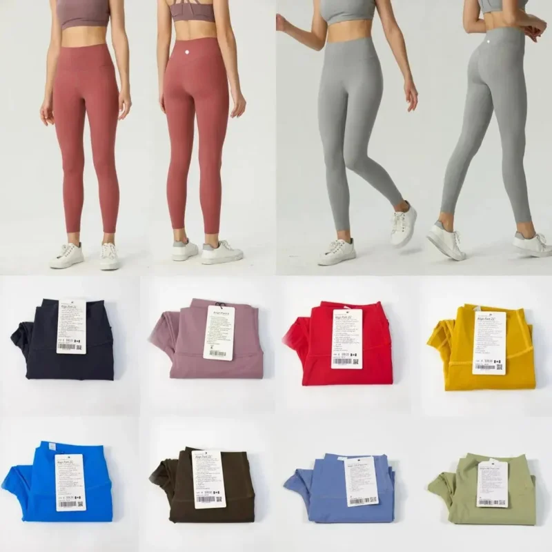 

Женские брюки для йоги с высокой талией, пуш-ап, девятые леггинсы для фитнеса, мягкие однотонные, без прочности, с подтяжкой бедер, эластичные спортивные брюки, спортивная одежда L