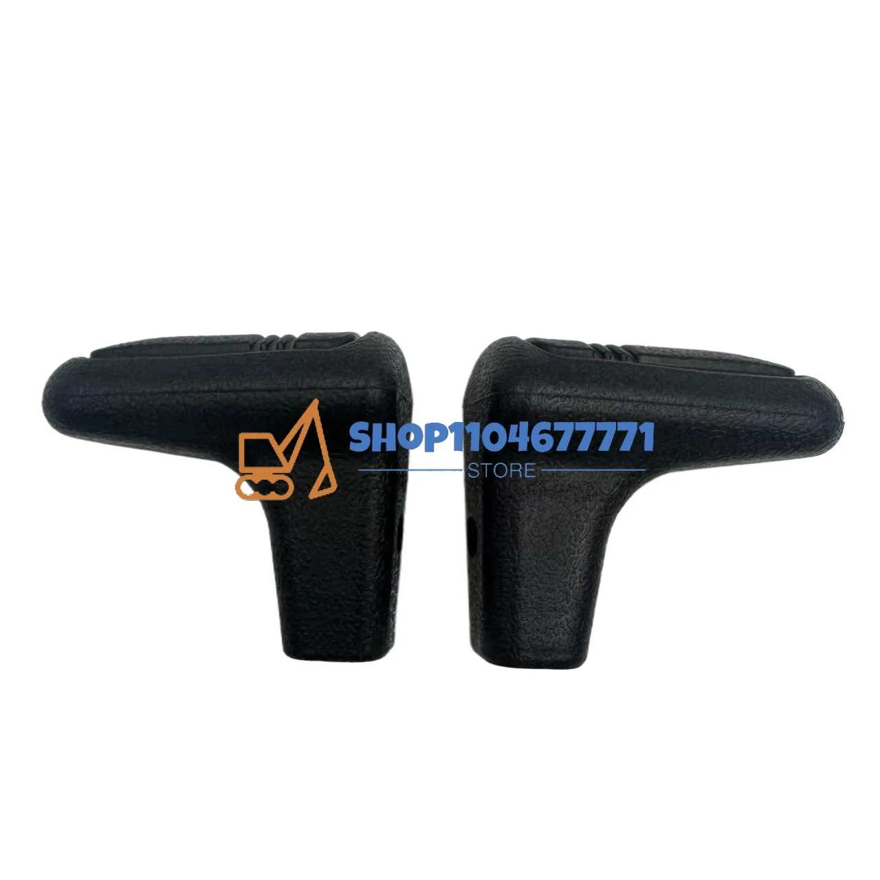 A Pair Travel Grip Rubber for Excavator Kobelco Lonkin Sunward XCMG 60/65/70/80/150/215 Walking Handle Push Rod Glue New