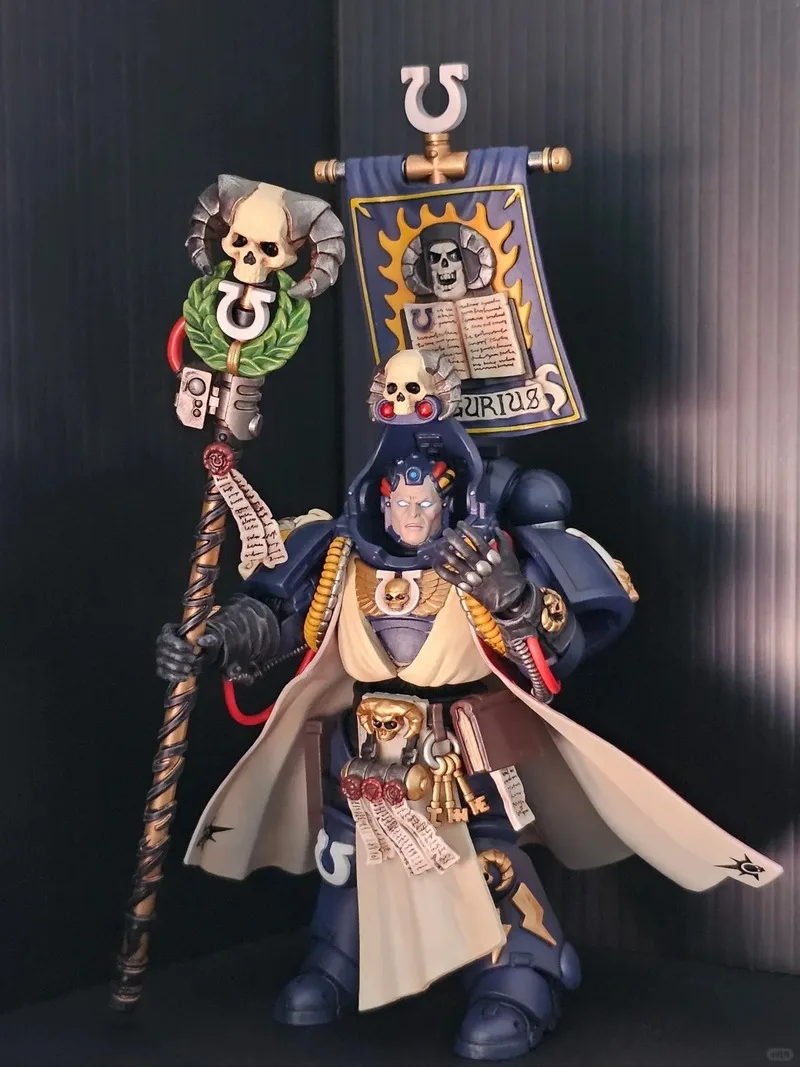 

Genuine JOYTOY Warhammer Ultramarines Honour Guard Chapter Ancient 1/18 Figures Collectors Action Figures Model Toy Gift