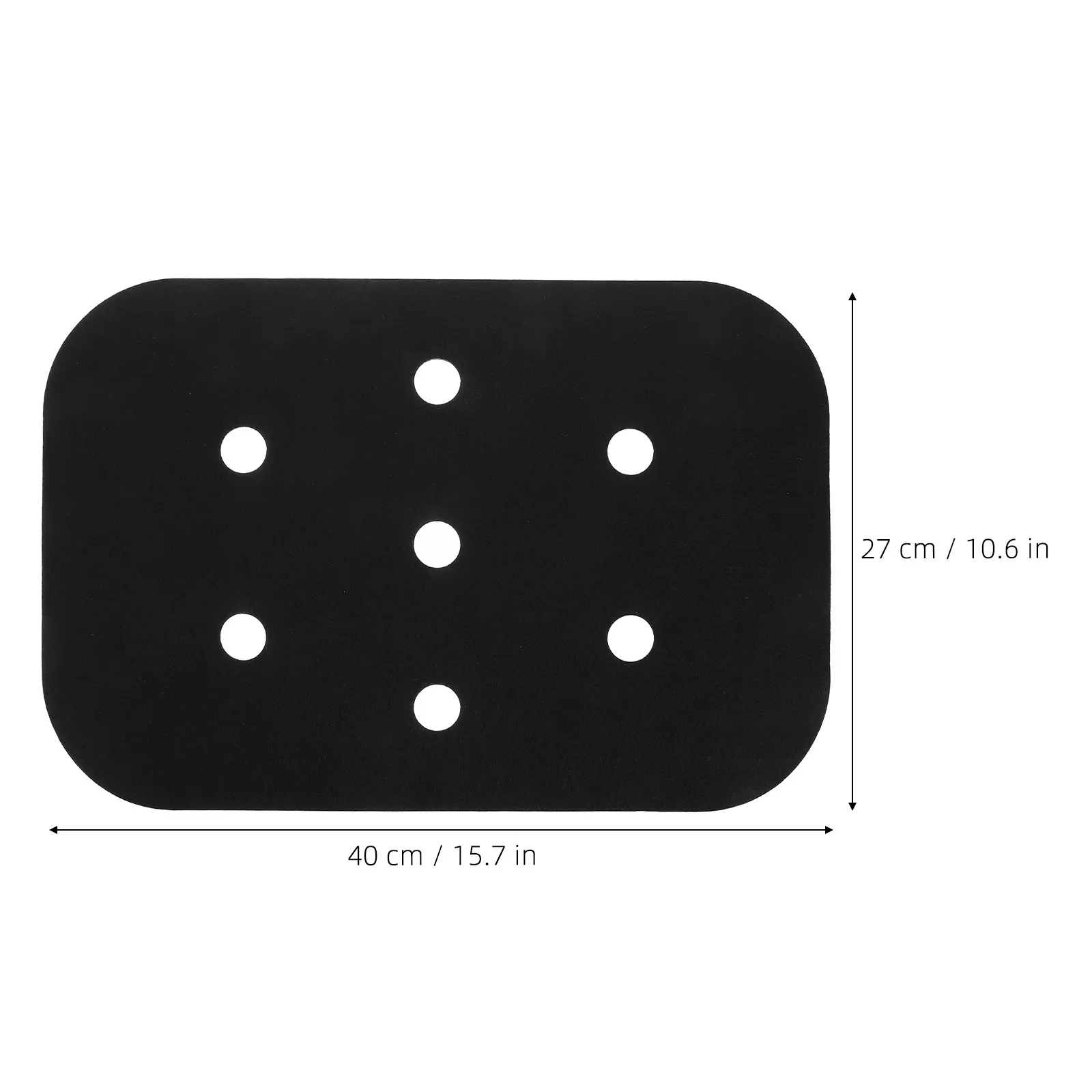Equine Saddle Pad Non Slip Felt Cushion Breathable Ventilation Contoured Fit Shock Absorbing Horse Riding Comfort Pad
