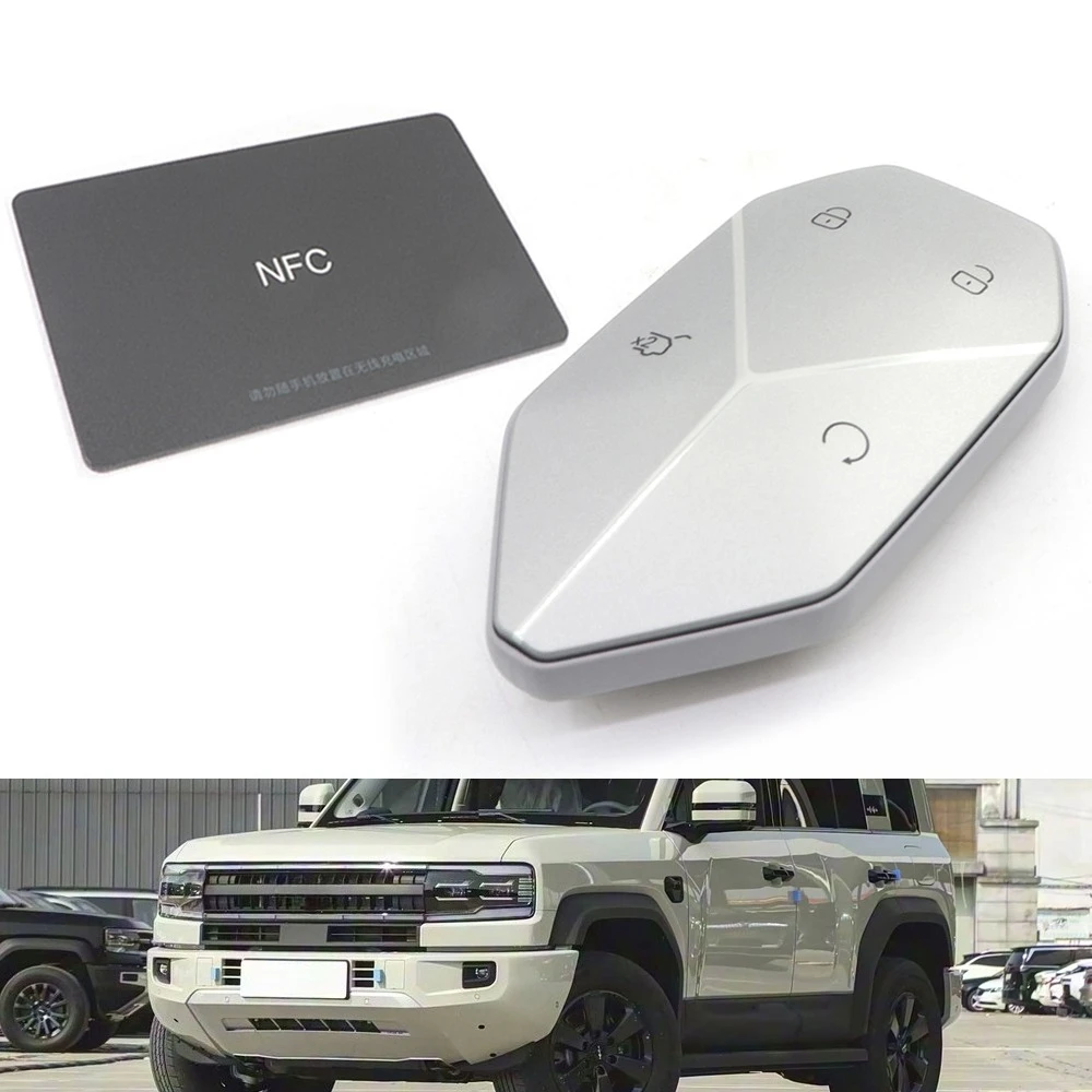 1 Pcs Auto Remote Smart Key/NFC Card For BYD Formula Leopard 3 Leopard 5 Formula Leopard 8 Bao 5 Denza B5 B8