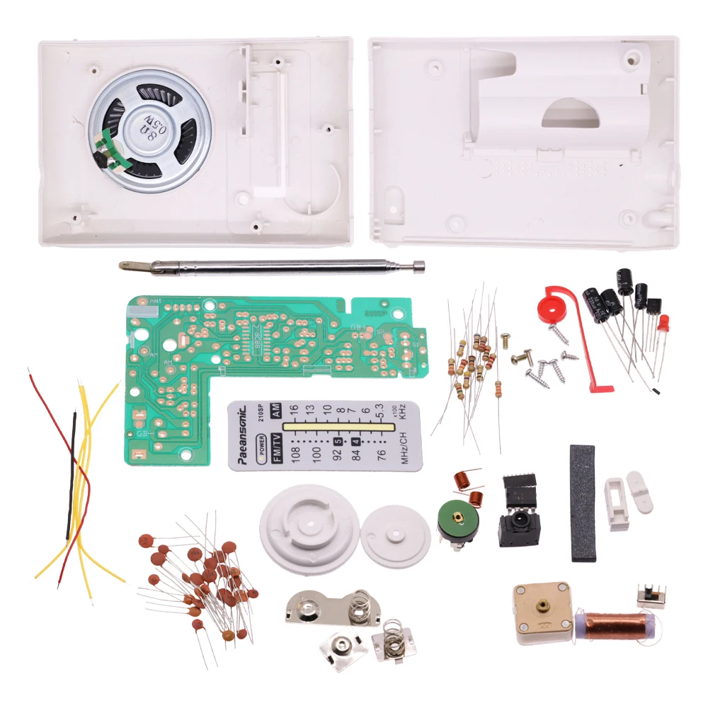 CF210SP AM/FM Stereo Radio Kit DIY Electronic Assemble Set Kit Portable FM AM radio DIY parts For Learner