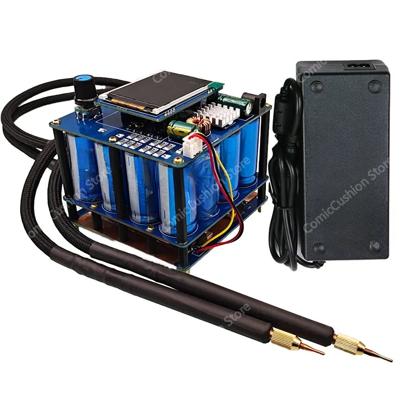 1600F Spot Welder DIY Capacitor Pulse  Welding Machine 18650 Battery Pack  Controller  Tools