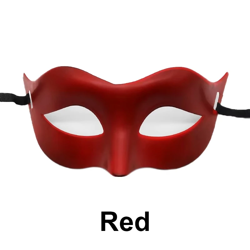 Women Man Sexy Gentleman Masquerade Mask Halloween Party Props Black White Retro Mask Half Face Cosplay Mask Vintage Carnival image 2