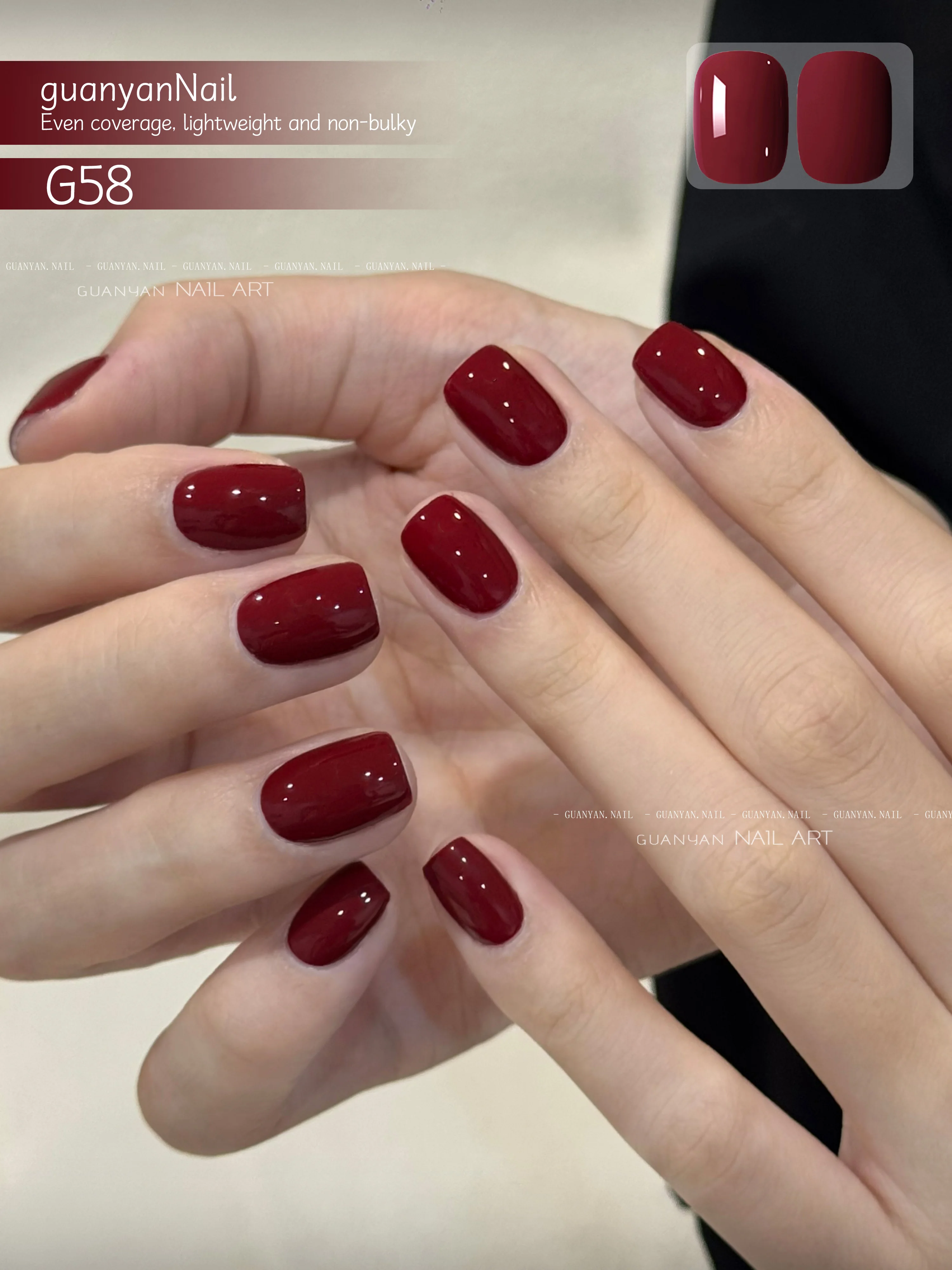 1Pc 15Ml Deep Red Gel Nail Polish Starter Pure Soak Off No Wipe Nail Gel Polish Bold For Winter Party