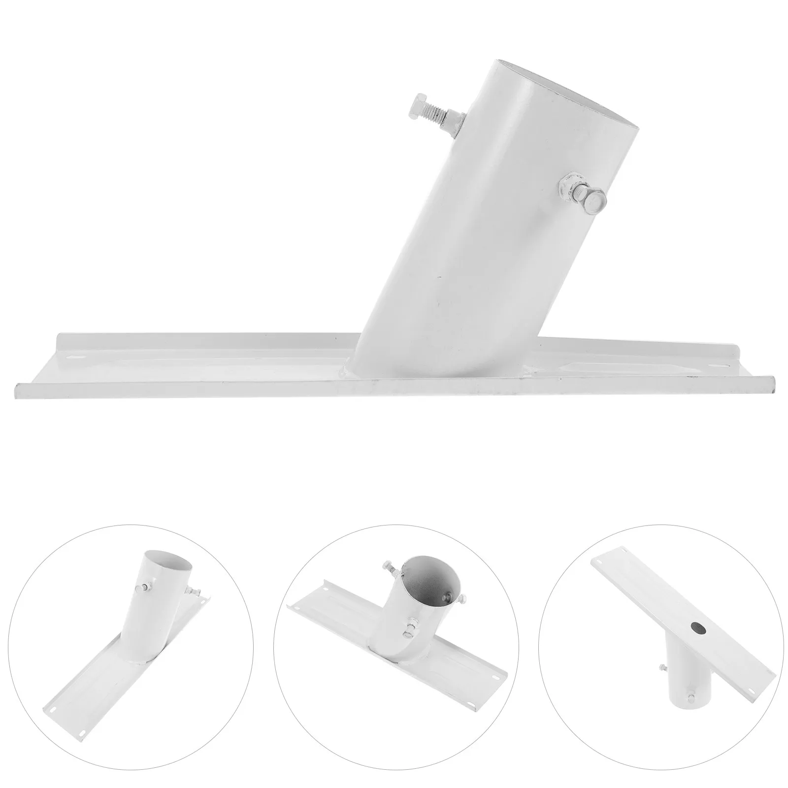 1Set Solar Panel Bracket Iron Mounting Kit Solar Light Holder Street Light Stand Courtyard Garden Yard Courtyard & Garden Yard