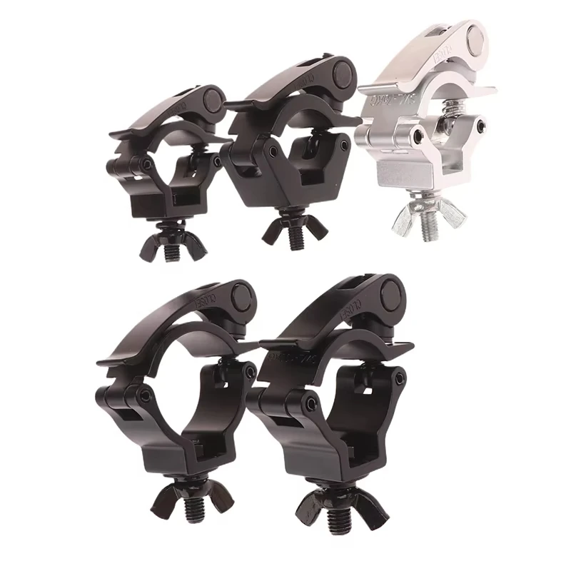 Quick Release Clamp Aluminum Tube Pipe Quick Release Clamp Quick Release Single Ring Buckle Clamp High Quality Stage Accessories