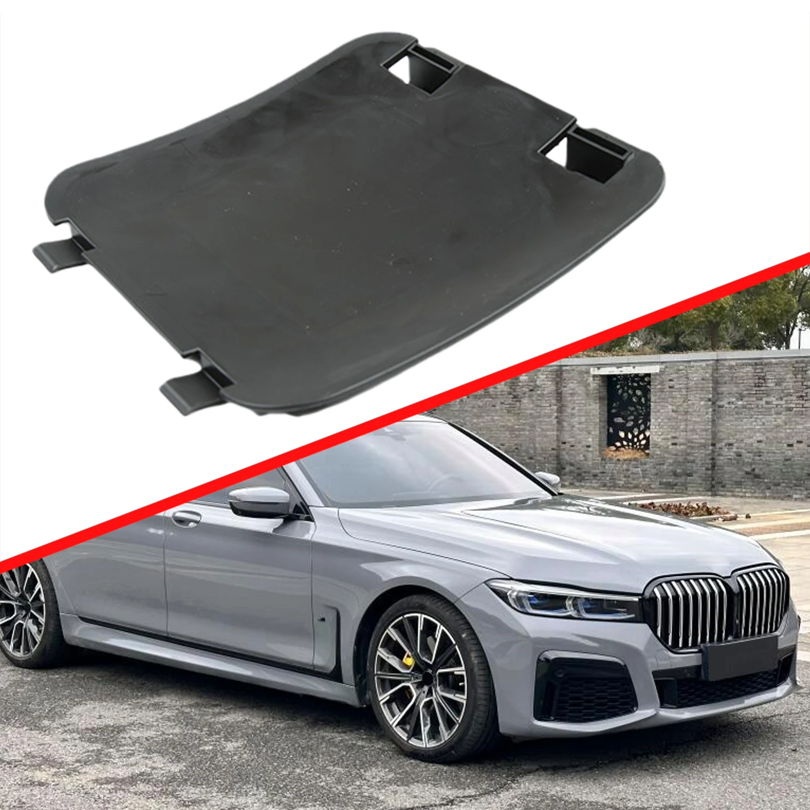 

Inner Lining Cover Plate Replacement Car Accessories Interior Trim Cover Plate Compatible for BMW 5 Series G38 G30 7 Series G12