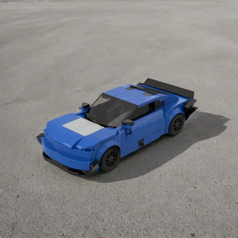 

320 шт. MOC развивающие игрушки Speed Champion Nascarada 2023 HM Garage 56 креативные технологии строительные блоки подарок на день рождения для детей