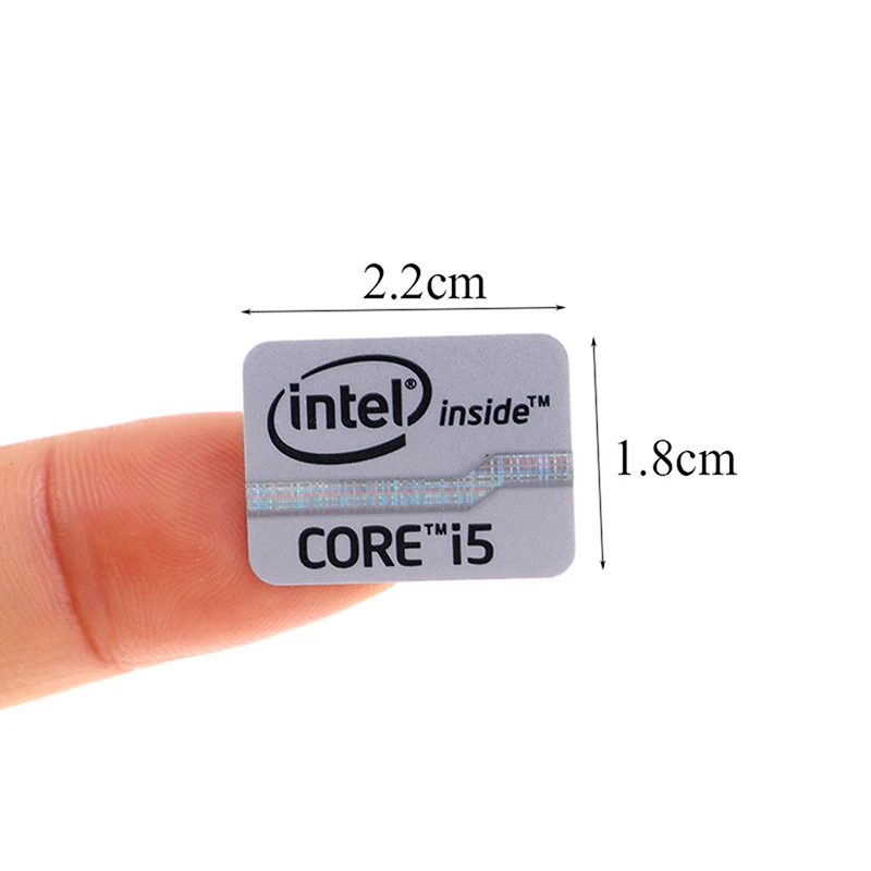 5pcs Ultrabook Performance Label Sticker Laptop Logo Intel Core Core Core di quattro generazioni I3 I5