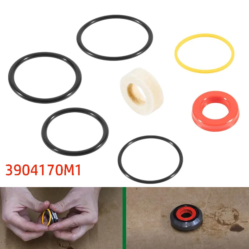 3904170M1 Tractors Power Steering Cylinder Seal Kit Fits for Massey Ferguson 231 240 253 263 362 Tractors