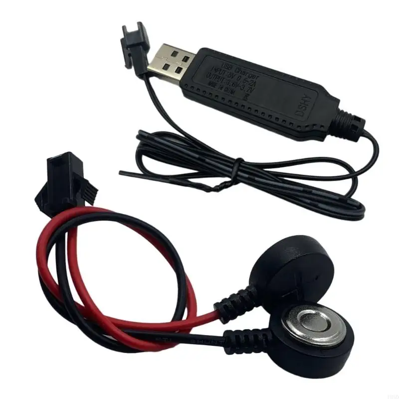 Universal 3.7V Battery Charging Cable with Connector and 50cm PVC Wire High Conductivity Bronze Wire for Battery