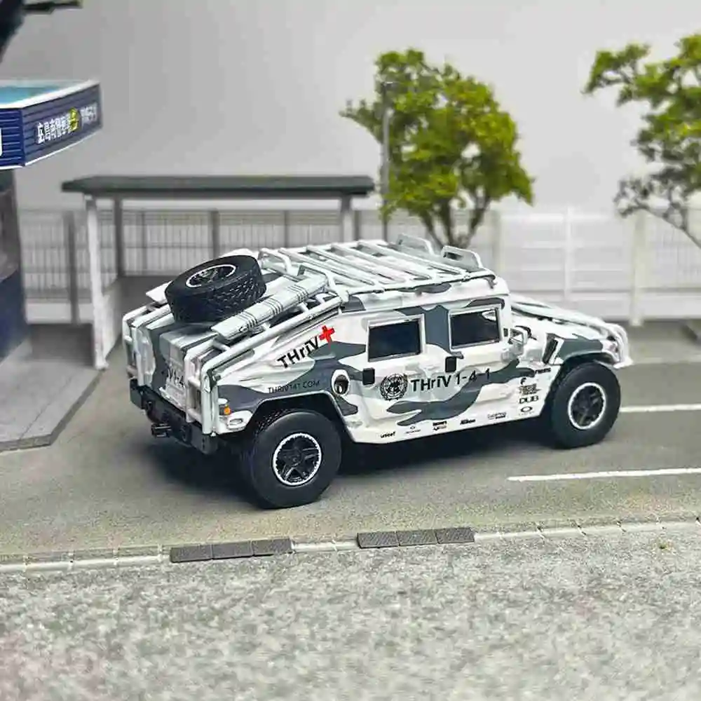 Master High-End 1/64 H1 1999 SUV Military Diecast Toys Car Models Collection Miniature Gifts