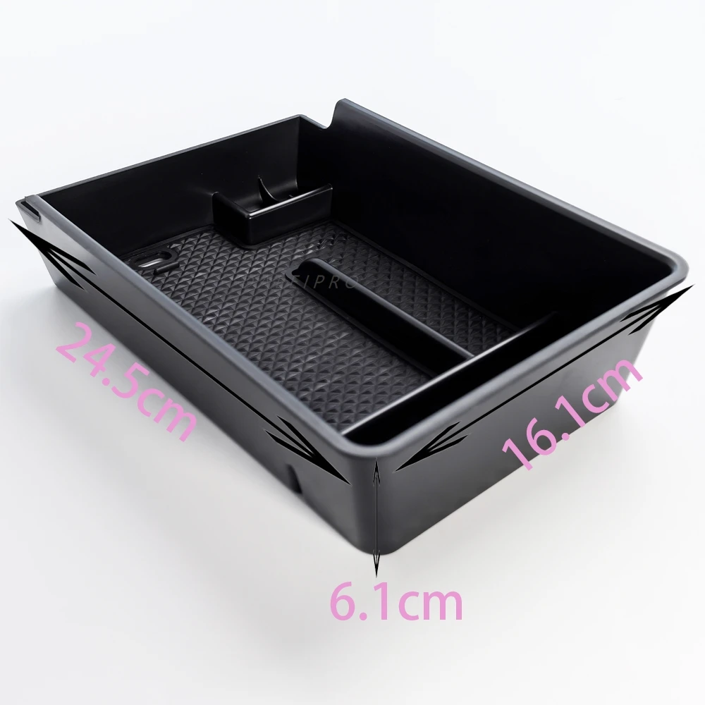 For Haval H6 3rd Gen GT 2021-2024 HEV PHEV Armrest Storage Box Center Console Organize Tray Central Tidying Interior Accessories