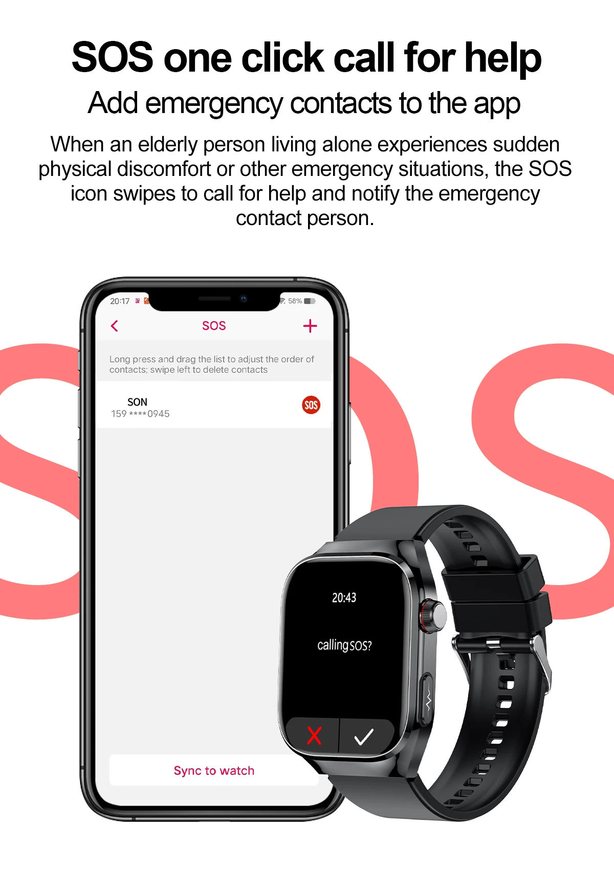 Neue Präzise Herzfrequenzmessung Smartwatch für Männer EKG Blutdruck Lipide Harnsäure Bluetooth-Anruf Gesundheits-Smartwatch Armband – Detail 18