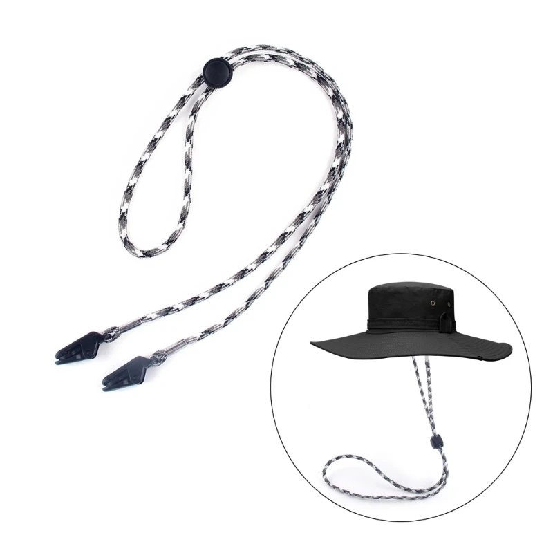 Multiple Functional Hat Strap for Adult Bucket Hat Lanyard on Bag Hat Holder for Travel Hat Holder Outdoor Travel Supply