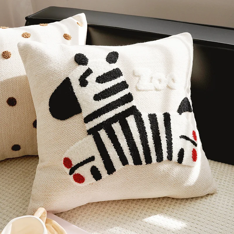 30x50/45x45cm Cute Dopamine Living Room Sofa Throw Pillow Cushion Bedside Pillow Waist Back Pillow Cover