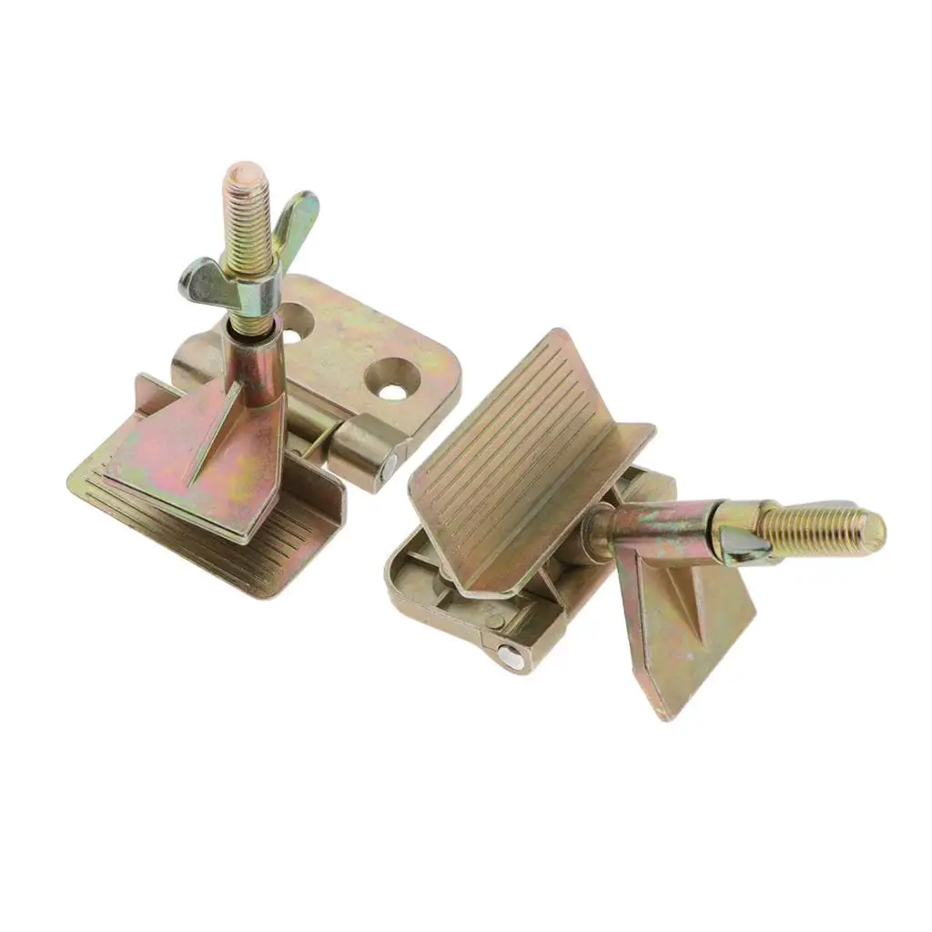 Screen Printing Hinge Clamps Heavy Duty Frame Butterfly Holder for Table Secure for Art Design