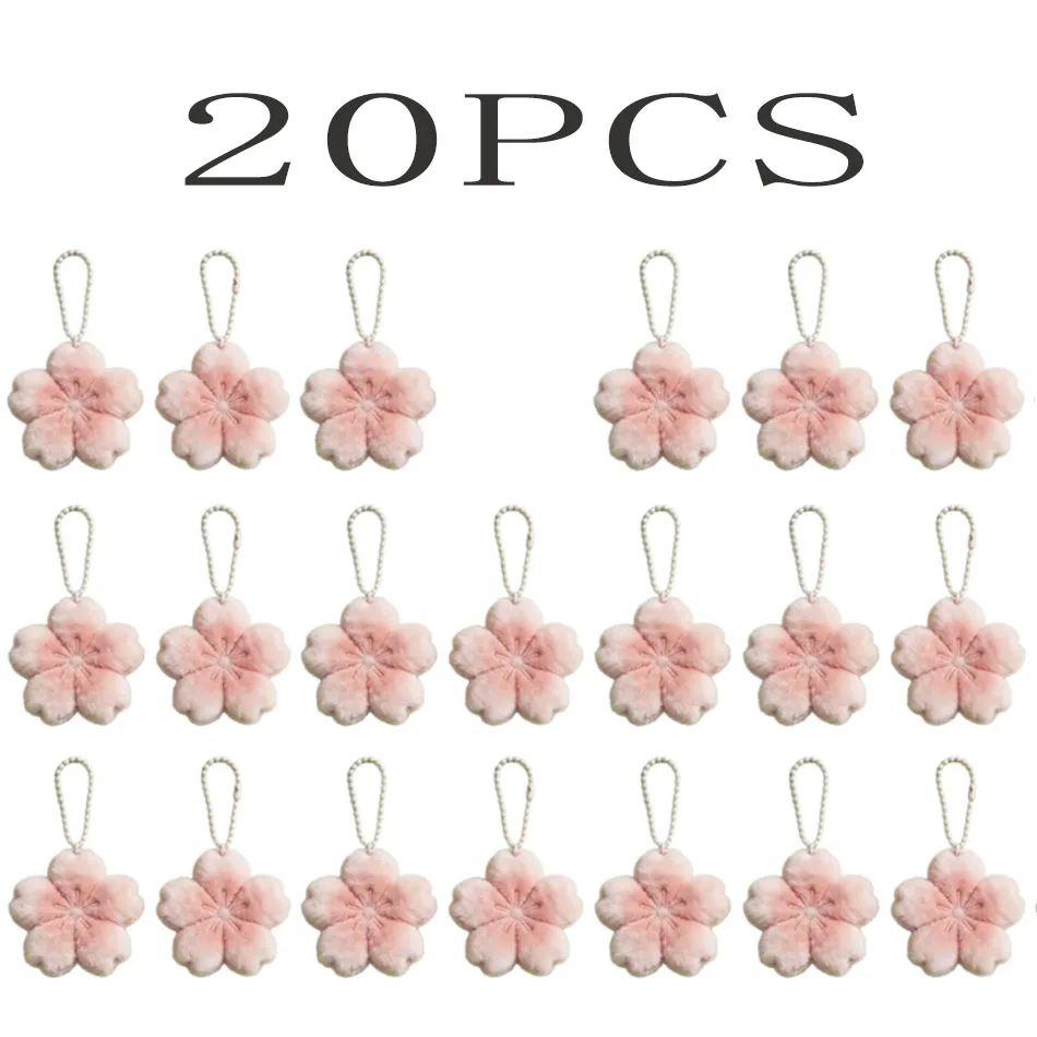 

1/20 шт. Новые плюшевые брелоки-подвески серии «Сакура» для сумок, подарки, украшения для рюкзаков, DIY-аксессуары