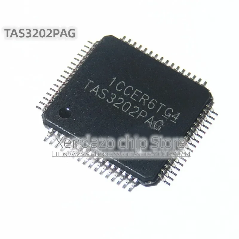 

1 шт./лот TAS3202PAG TAS3202PAGR TQFP-64 посылка оригинальный встроенный чип процессора цифровых сигналов DSP