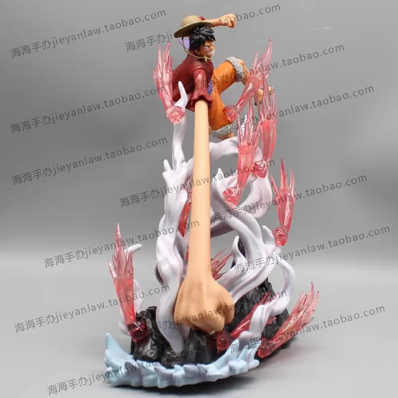 29cm Anime One Piece Luffy Figures Long Hand Monkey D. Luffy Action Figures Enies Lobby PVC Model Collection Toys Ornamen Gifts