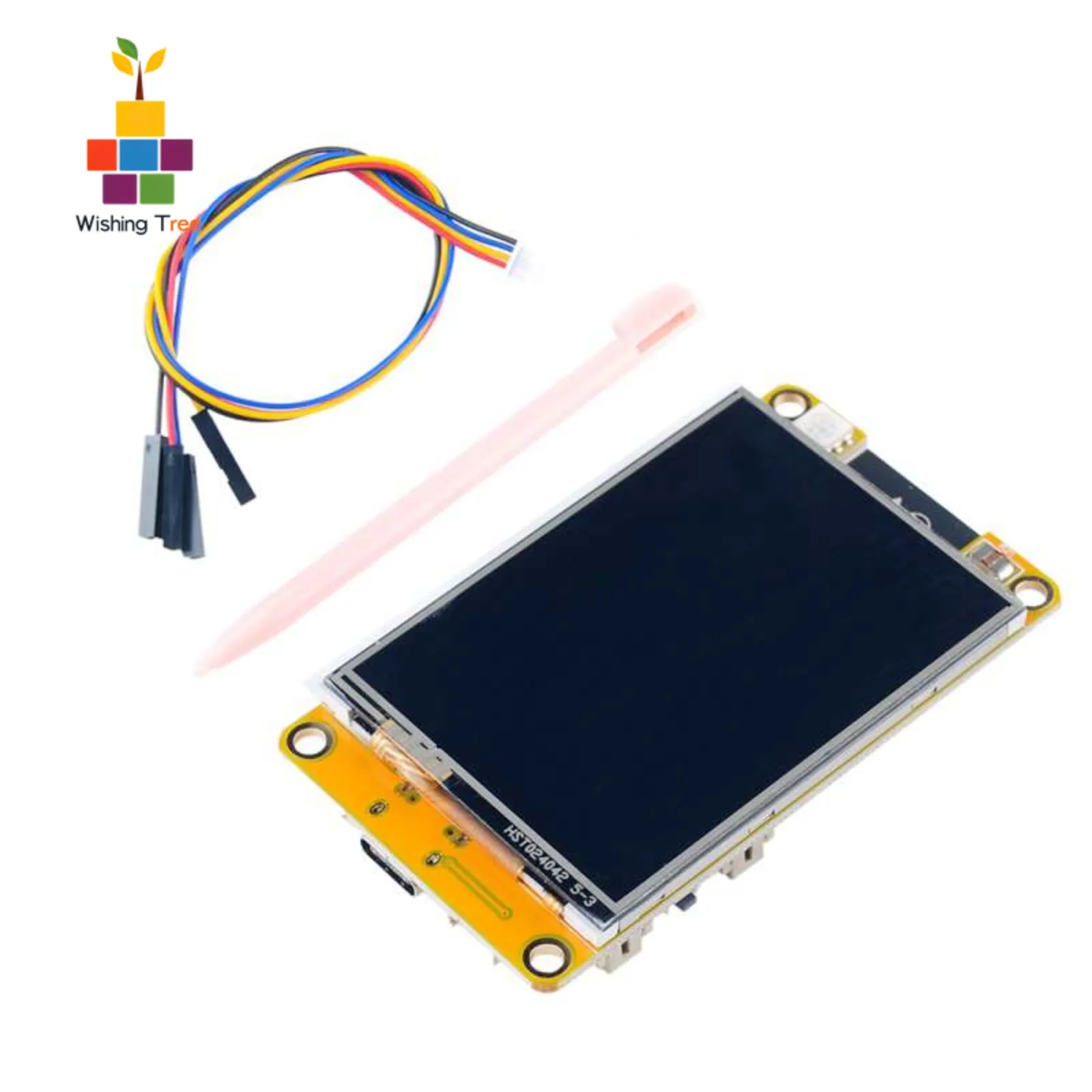 

2.4 Inch ESP32 Display with WiFi+BT ESP32-WROOM-32 Module 240x320 ILI9341 Driver Touch Screen for Arduino IoT