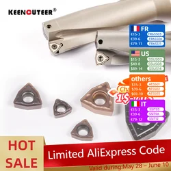 Fast Violent Drill Blade WCMT CNC Machine Tool Milling Tools Carbide Insert Stainless Steel Steel Tool Head WCMX U Drill Blade