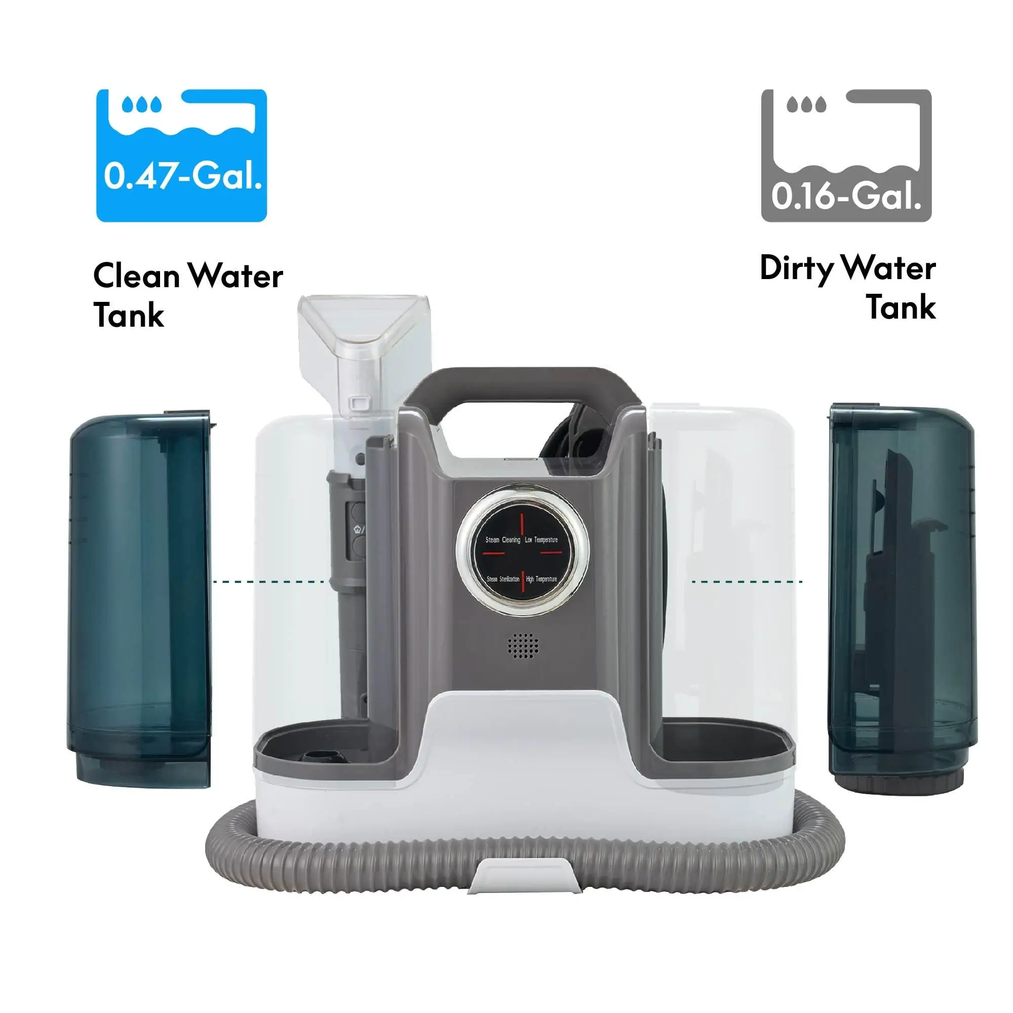 

Пароочиститель, портативный очиститель ковров и обивки, точечный очиститель для домашних животных, пятновыводитель для ковров