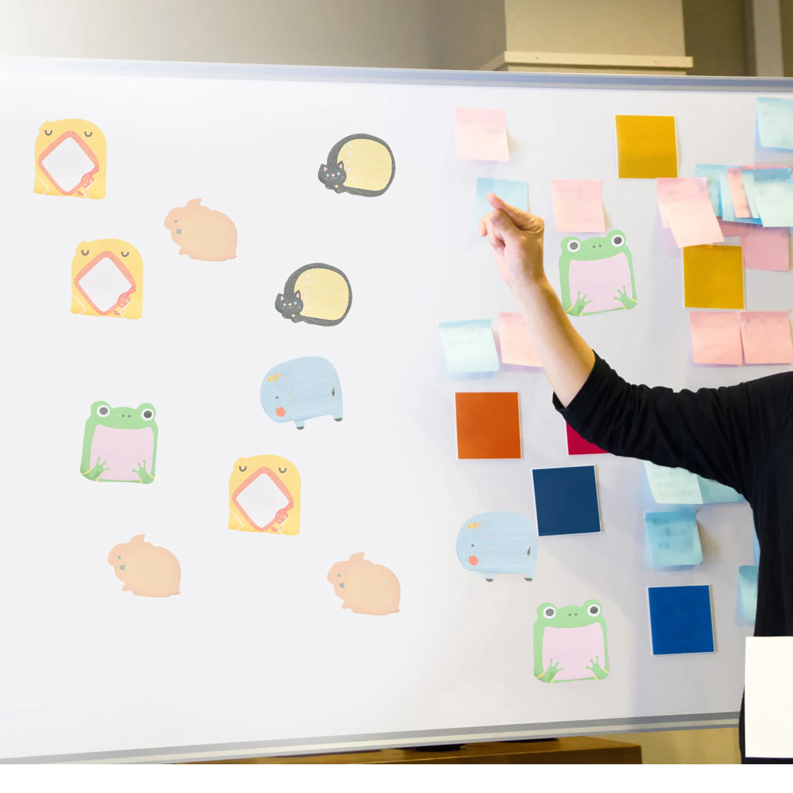 25 قطعة تصميم الحيوانات مذكرة ملصقات المحمولة لوحات مذكرة الجدول الزمني مذكرات تويدو قائمة دفاتر الملاحظات الصغيرة 3x5 دفاتر الملاحظات الصغيرة 3x5 #1