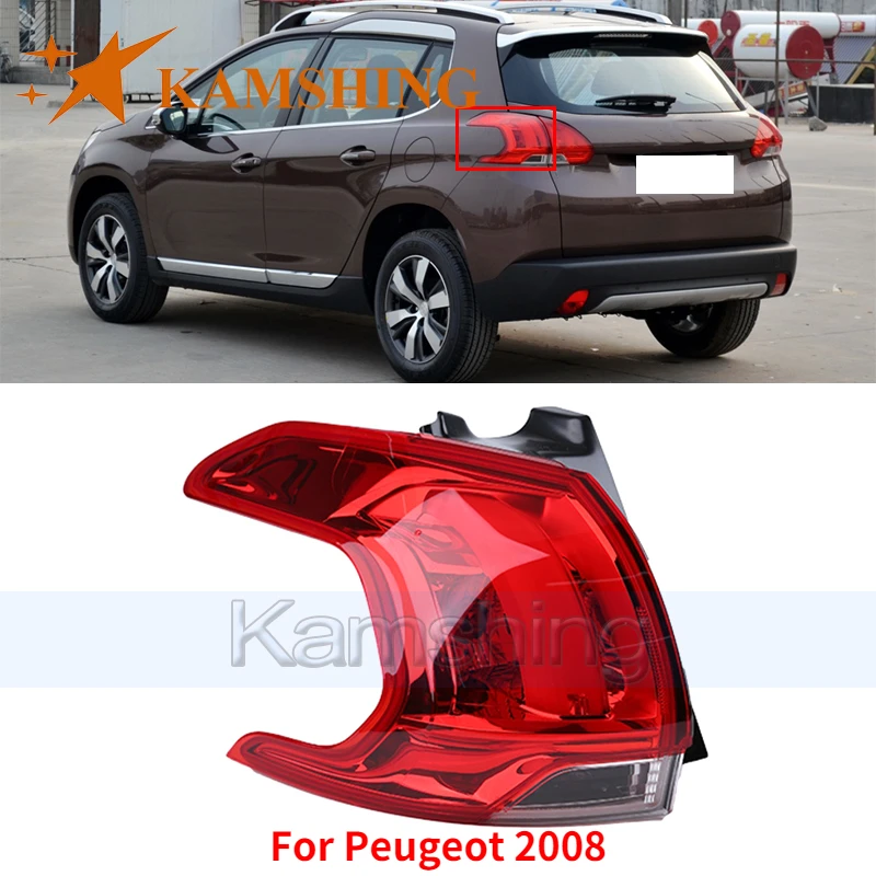 

Kamshing For Peugeot 2008 Rear Brake Light Outer Tail Light Rear Light Taillight Taillamp Tail Lamp Rear Headlight Headlamp