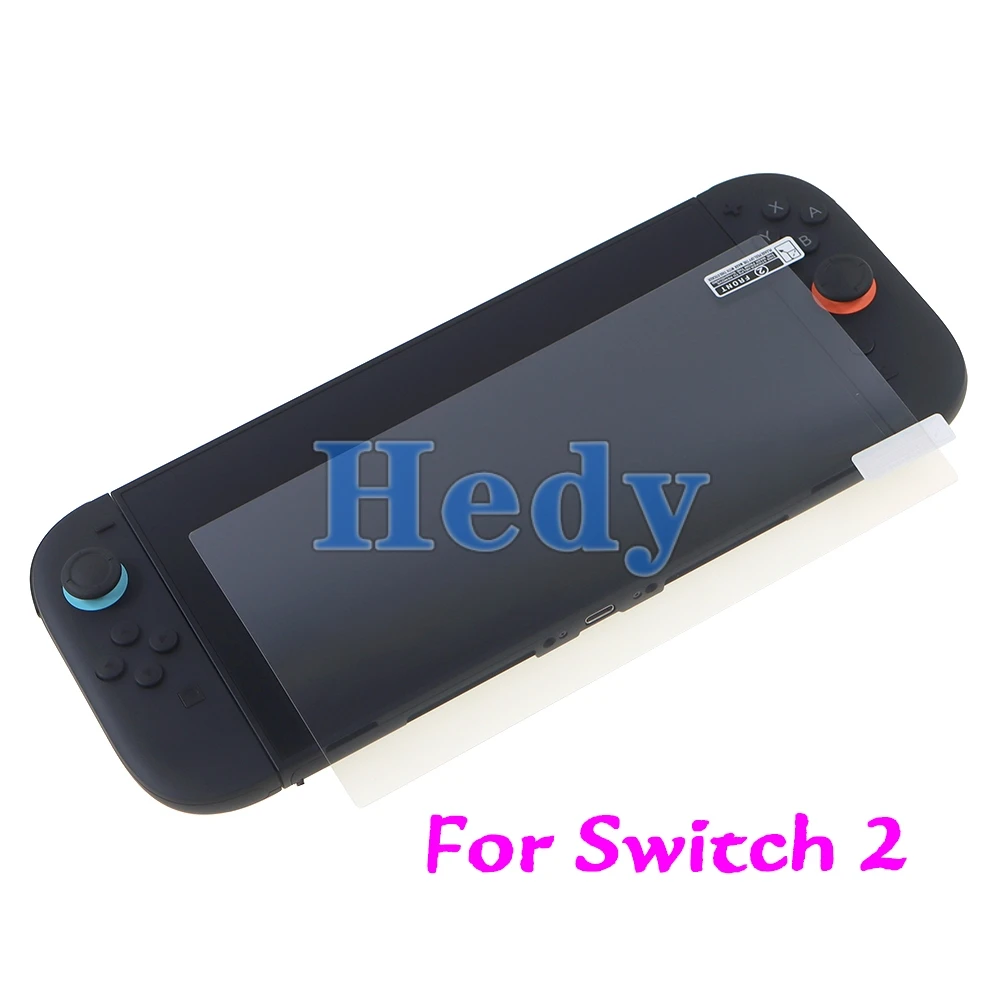 Pellicola per animali domestici AR temperata da 2 pezzi per Nintendo Switch 2 Pellicola temperata antigraffio Pellicola protettiva per schermo di gioco antiriflesso