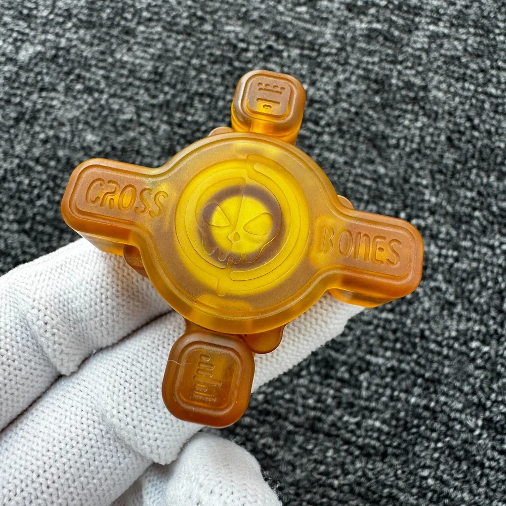 Pre-owned Osseous Point Cross Bones PEI Fidget Slider Fidget Toys For Adults Anxiety Toys Office Desk Original Design