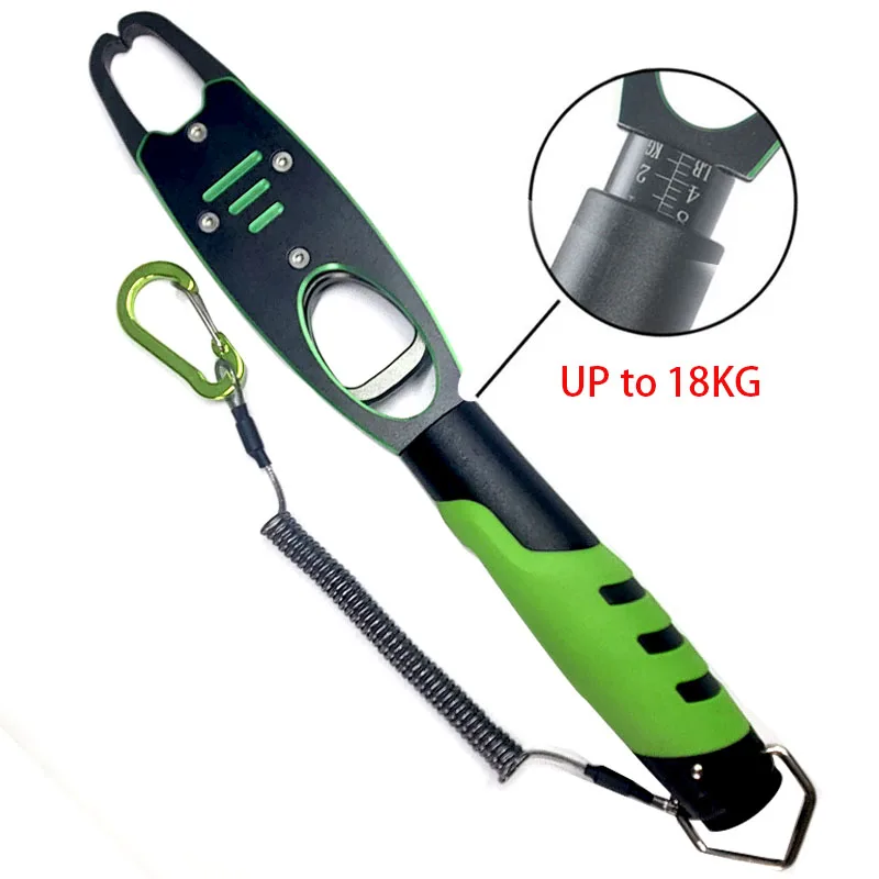 TAKEDO-Fish Controller Grip with Scale, Weighable, Multifunctional Clip, Fish Beak, Fishing Tool, 28.8cm, 235g, BL-040