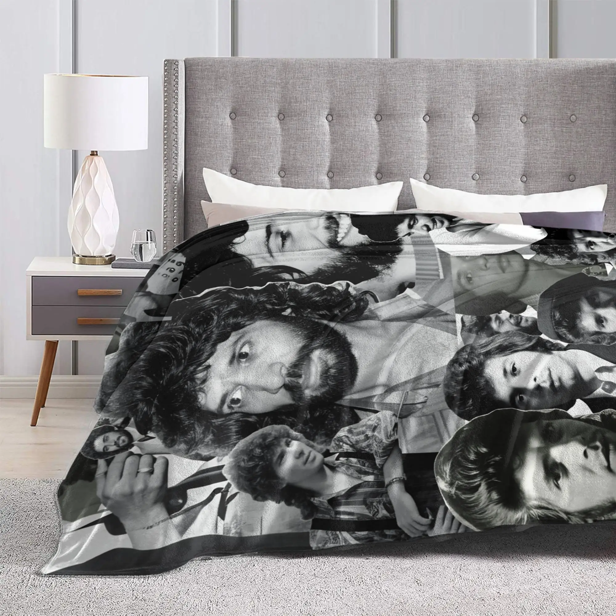 Camarons De La Isla Flamenco Singer Plush Blankets Girl Boy  Flannel Throw Blanket For Couch Bed Warm Bedspread Birthday Present