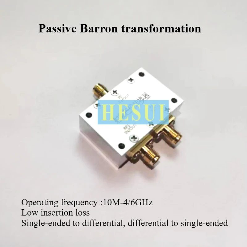 10M-6GHz RF Barron transformer single-ended differential conversion ADF4351 4533 MAX2870 suitable